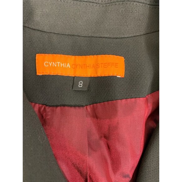 Cynthia Cynthia Steffe Women's Black Blazer - Picture 3 of 6